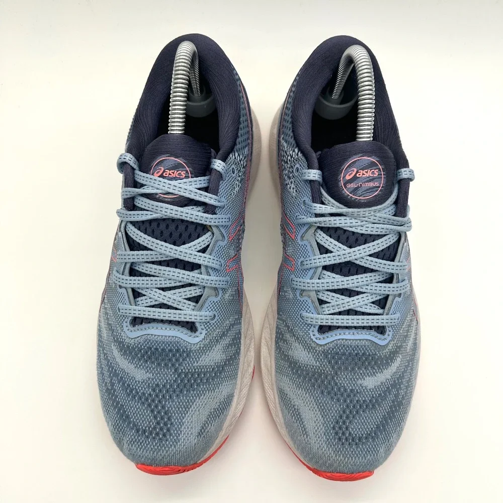 ASICS Gel-Nimbus 23 Shoes Womens 9 Blue Running Sneakers Athletic Trainers Mesh